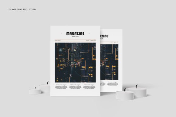 Download Cover Magazine Mockup - Premium Resources